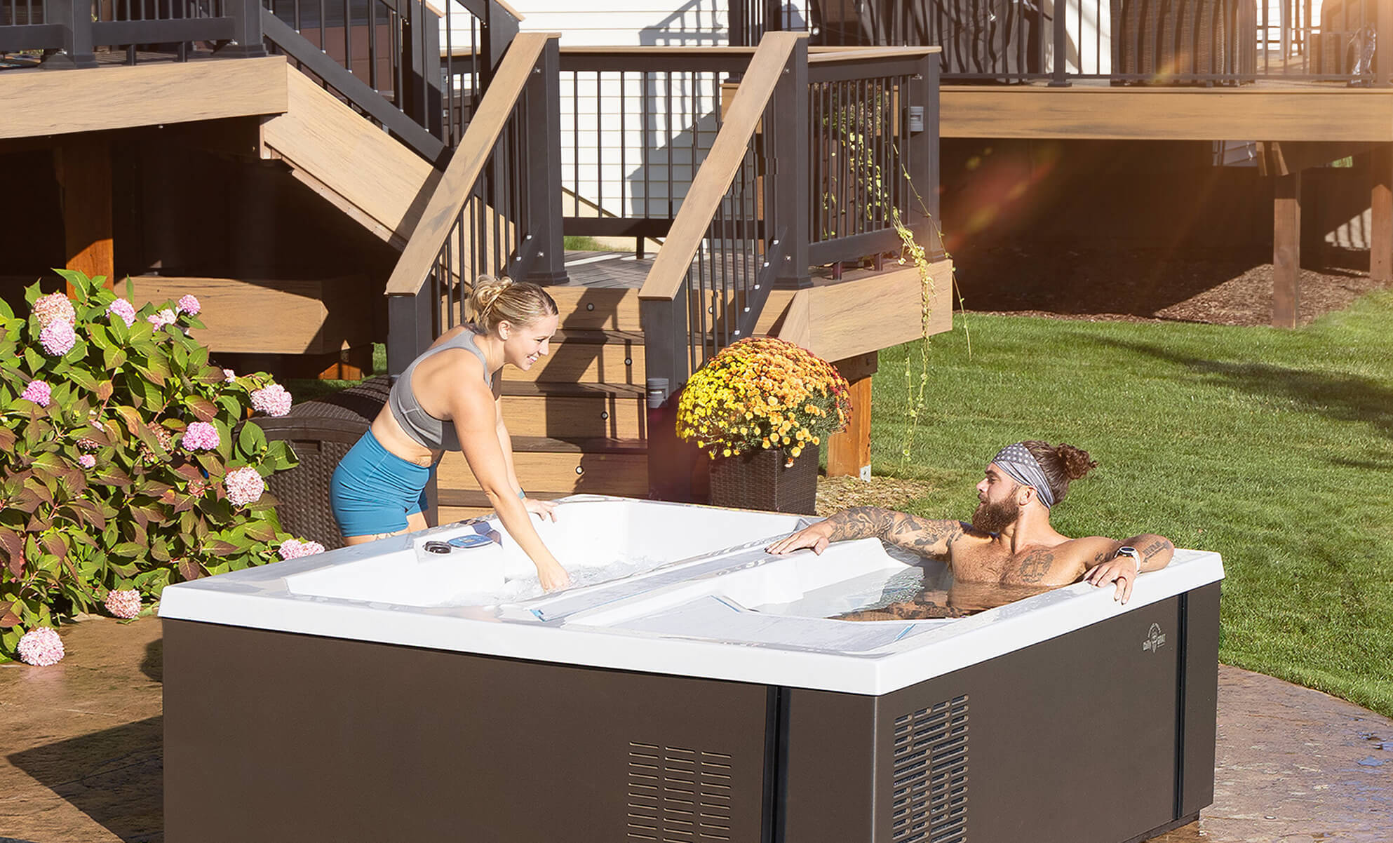 Glamor shot of a  Cold Tub