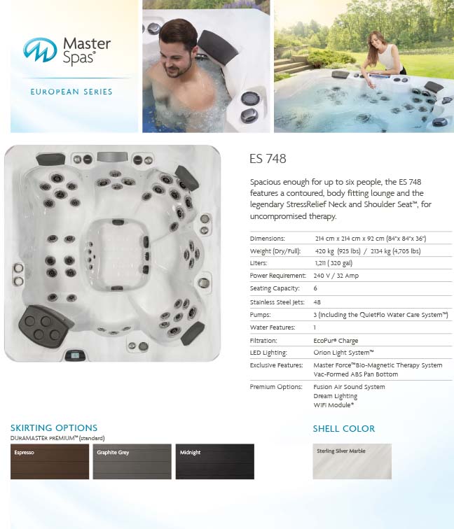 European Series Hot Tub