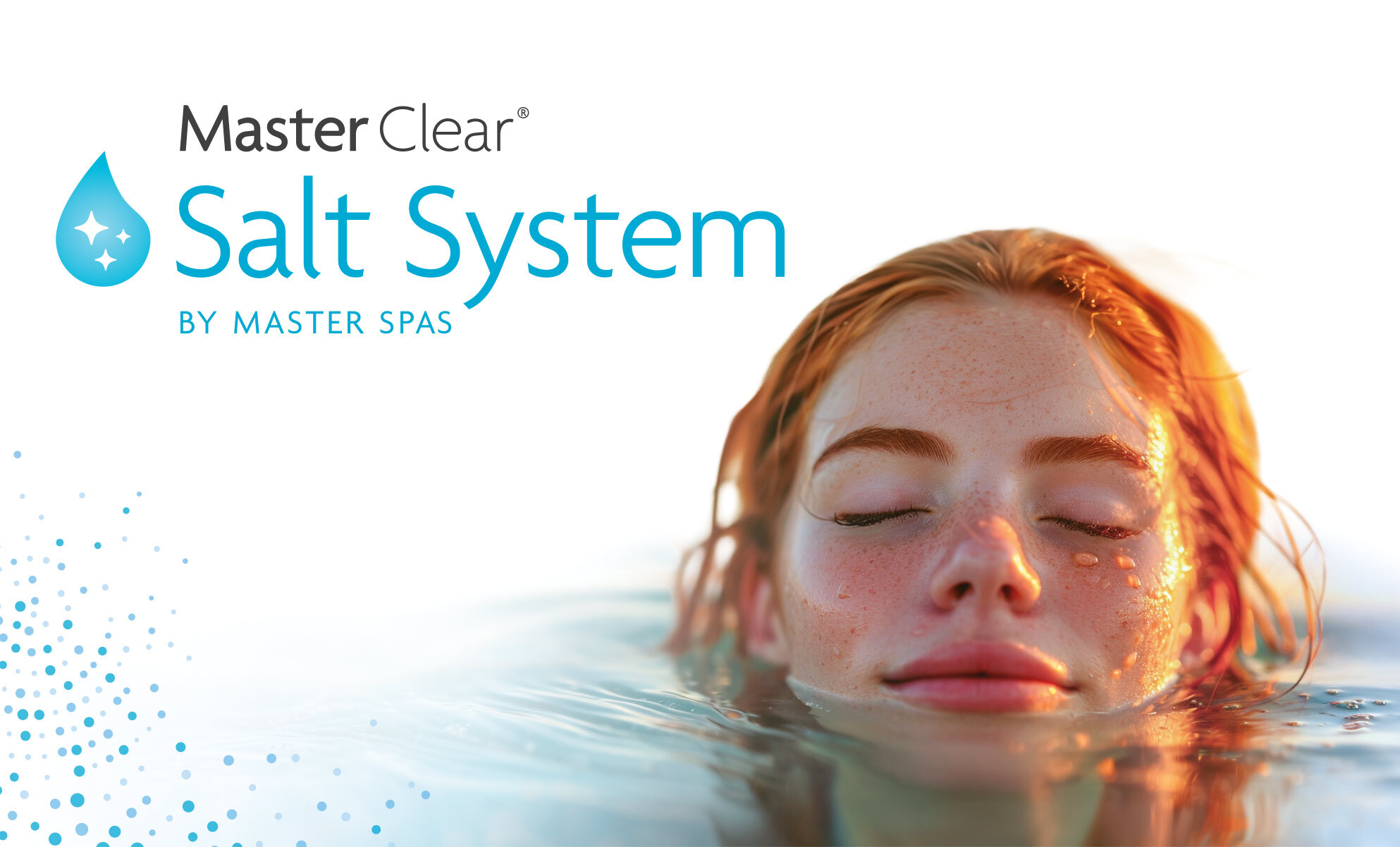 clean clear water in a hot tub